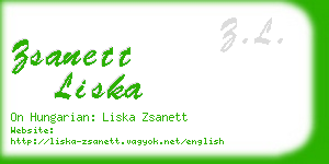 zsanett liska business card